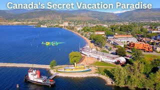 Penticton BC 4k Drone Tour Canadas Hidden Vacation Spot [upl. by Ludmilla]