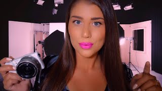 ASMR  Celebrity Makeup amp Photoshoot 🇮🇹 Italian Accent [upl. by Cuthbertson]