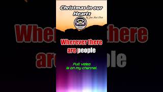 Christmas In Our Hearts Jose Mari Chan Karaoke Shorts [upl. by Guidotti]