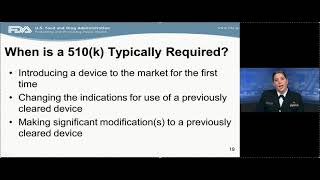 FDA  The 510k Program Preparation of the 510K application and submission to FDA [upl. by Augustine]