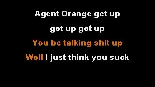 Agent Orange  Slapshock KaraokeInstrumental [upl. by Aned]