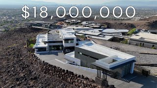 Inside a 18000000 Ultra Modern Las Vegas Mansion [upl. by Coplin]