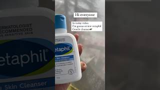 Cetaphil cleanser review🌸🎀 skincare storts dosubscribeformore beautytips [upl. by Eiddal281]