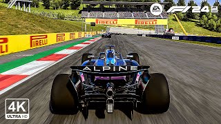 Redemption Awaits Alpine at The Red Bull Ring in F1 24 🏎💥 [upl. by Akimik]