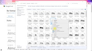 Neue Schriftart installieren – WindowsTutorial [upl. by Magan]