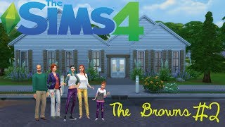 PARENTHOOD GAMEPLAY SNEAKING OUT  THE BROWNS 2  The Sims 4 Lets Play Newcrest Town Series [upl. by Rafaelof]