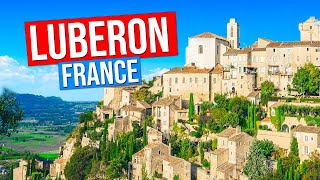 VILLAGES of LUBERON  FRANCE From Gordes to Cucuron visit of the most charming villages in 4K [upl. by Balcer296]