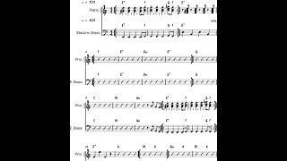 PASODOBLE  Guayacán  chart  partitura [upl. by Hodge710]