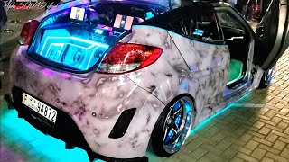 Hyundai VELOSTER Custom  Dubai Motor Show 2019 [upl. by Atsuj742]