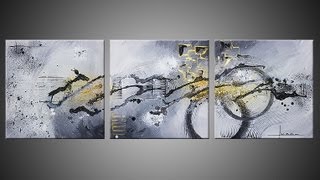 Abstract acrylic painting demo video  Ulex Minor by John Beckley [upl. by Landa]