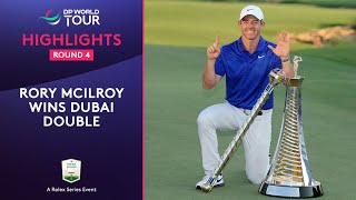 Final Round Highlights  Rory McIlroy Wins  2024 DP World Tour Championship [upl. by Anear]