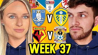 CHAMPIONSHIP PREDICTIONS WEEK 37 [upl. by Fosdick68]