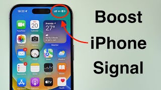 2023 How to Boost iPhone Signal Service [upl. by Bresee]