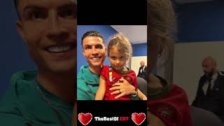 Cristiano Ronaldo CR7 family 😍 Euro 2024 ⚽ Portugal  France ft Kylian Mbappe amp Roberto Martínez [upl. by Nelak]