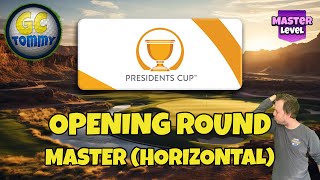 Opening round  Master Division Presidents Cup Golf Clash LIVE [upl. by Goldstein]