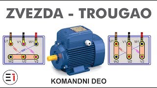 ZVEZDA TROUGAO Komandni deo  StarDelta starter How to wire [upl. by Winter]