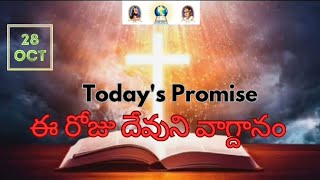 Word of God  281024  Gods promise శ్రేష్టమైన వాగ్దానము  Bible mission Mandadam Parish [upl. by Wilburt]