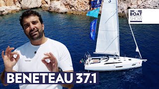 BENETEAU OCEANIS 371  Sailing Boat Review  The Boat Show [upl. by Yug556]