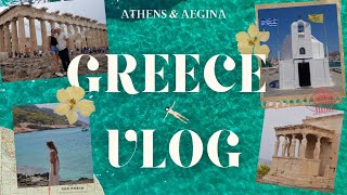 greece travel vlog athens aegina amp moni island [upl. by Lorianna]