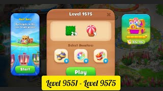 Gardenscapes  Level 9551  Level 9575   All Puzzles  Gameplay PART  433 [upl. by Yerocaj477]