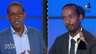 Législatives 2024  Débat du 2nd Tour  Max MATHIASIN vs Rody TOLASSY [upl. by Reifnnej]