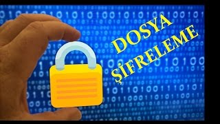 Dosya Şifreleme Windows 10  Dosya ve Klasör Şifreleme Nasıl Yapılır  Şifre oluşturma [upl. by Adnorat934]