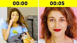 30 RASCHE MAKEUP TIPPS FÜR DRINGENDE FÄLLE [upl. by Onibas]