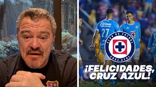 ¡FELICIDADES CRUZ AZUL  CARLOS HERMOSILLO [upl. by Naj757]