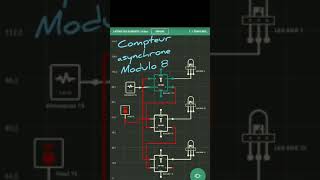 compteur asynchrone modulo 8 Logique séquentielle [upl. by Tomkins766]