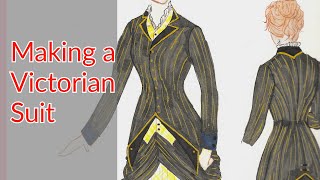 Finishing My Victorian Walking Suit [upl. by Karly]