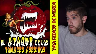 La PEOR película de TERROR de la HISTORIA  El ATAQUE de los TOMATES ASESINOS [upl. by Eelatsyrc]