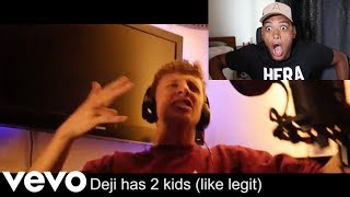 THE END OF KSIS BROTHER Diss Track Ft The Sidemen DEJI HAS 2 KIDS Reaction to [upl. by Aimet]