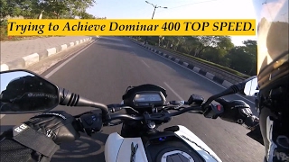 Testing Dominar 400 TOP SPEED on Highway [upl. by Nelyk]