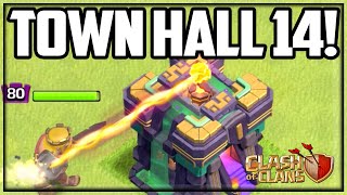 TOWN HALL 14 Reveal  Gameplay Clash of Clans UPDATE [upl. by Lyrehc3]