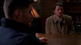 Supernatural  Dean attacks Gadreel  S9E22  Logoless [upl. by Ppilihp]