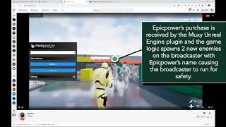 Muxys Game Link Unreal Engine Plugin with Twitch Bits transactions [upl. by Greerson730]