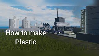 how to make plastic in roblox indrustialist [upl. by Issak194]