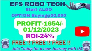 Free Algo software24ROIOption buyingFree Joining [upl. by Vanya224]