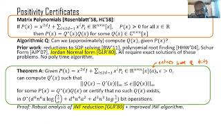 Bit Complexity of Jordan Normal Form and Spectral Factorization [upl. by Brink516]