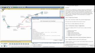 Basic eigrp configuration CCNA Packet tracer labs [upl. by Tuck]