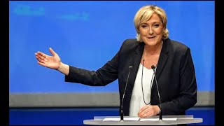 Marine Le Pen veut renommer le FN en quotRassemblement nationalquot [upl. by Allesor561]