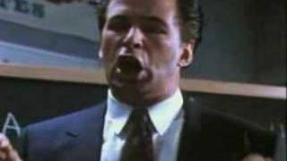 Glengarry Glen Ross speech Alec Baldwin [upl. by Nomzed]