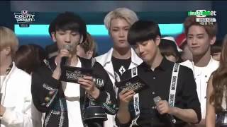 150604 SHINee win Mcountdown [upl. by Hanus]