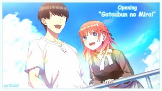 五等分の花嫁 Kanojou to Kawasu Itsutsu no Yakusoku NSPS4  OP【Gotoubun no Mirai】4K60fps EDIT [upl. by Parrish]