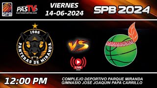 PANTERAS VS GUAIQUERIES Viernes 14 de junio 2024 SPB EN VIVO [upl. by Gurney]