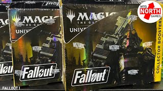 Our First Look Fallout Double Collector Box Opening Magic the Gathering [upl. by Jessey137]