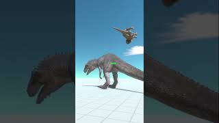 ARBS Shorts｜ Giganotosaurus vs Triceratops  Animal Revolt Battle Simulator [upl. by Maddi]