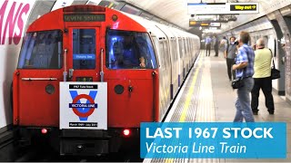 The Last 1967 Victoria Line Train [upl. by Caddric]