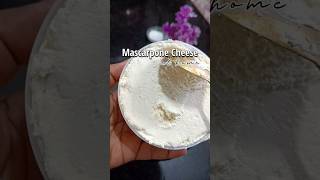 Mascarpone Cheese at home shorts youtubeshorts gulnarsrecipes mascarpone [upl. by Asilam]