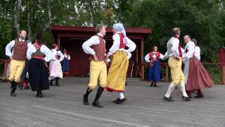 Skansens folkdanslag  Västgötapolska [upl. by Ahsinotna]